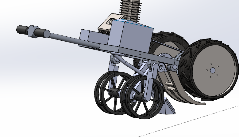 多功能农业机械3D图纸+Solidworks设计+附STEP格式